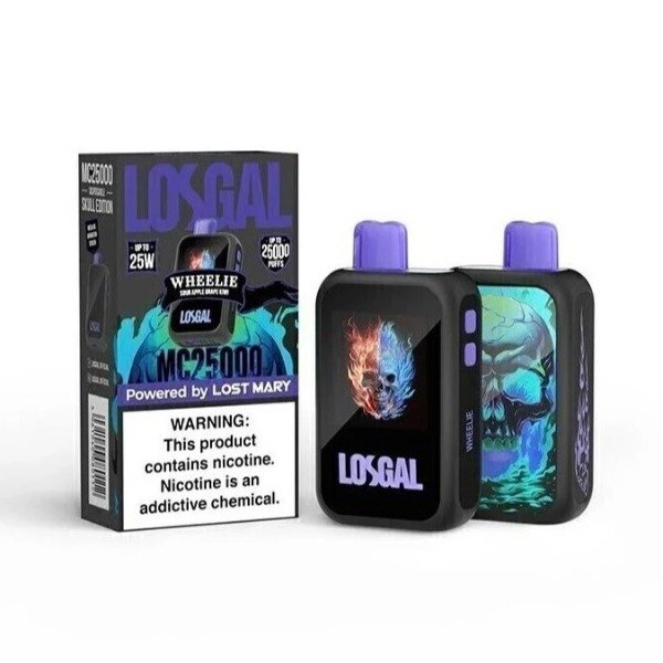 Producto - Losgal MC 25.000 Puff Sour Apple Grape Kiwi