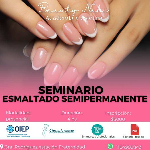 Producto - Seminario de esmaltado semipermanente