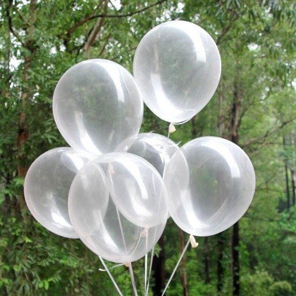 Producto - globo cristal transparente 12 pulgadas x 10 unidades