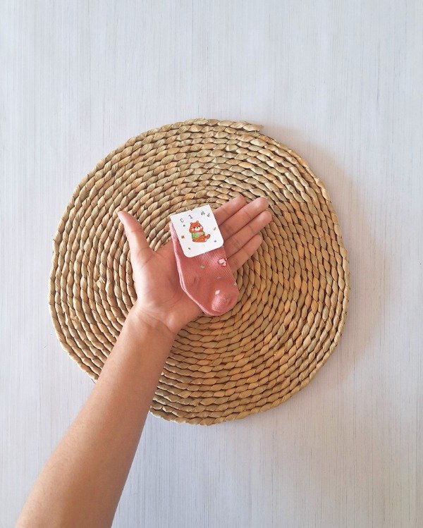 Producto - Media Colmena T1 (3-6M) Rosa Viejo