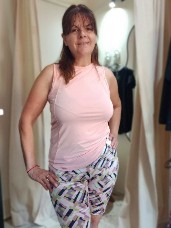 Producto - Biker sublimada Shade tonos rosa