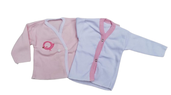 Producto - BATITA de algodón con broches
