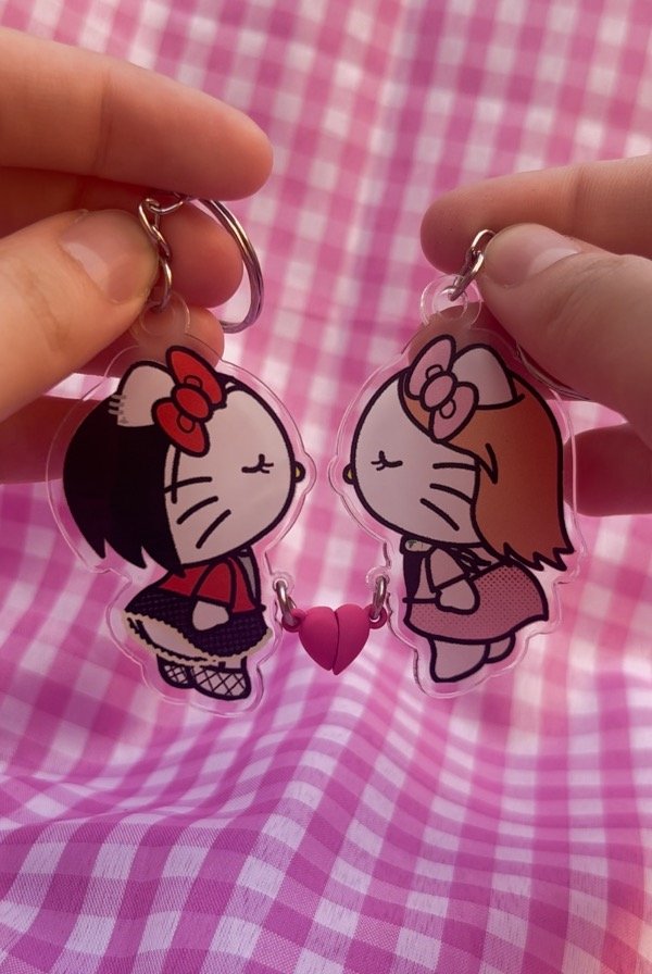 Producto - Llaveros Kitty Nana y Hachi