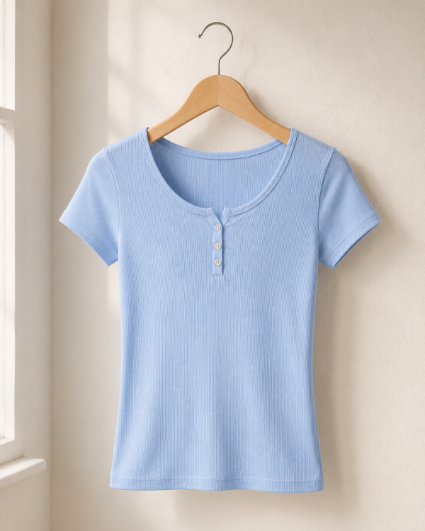 Producto - Remera Ayi In celeste - 1