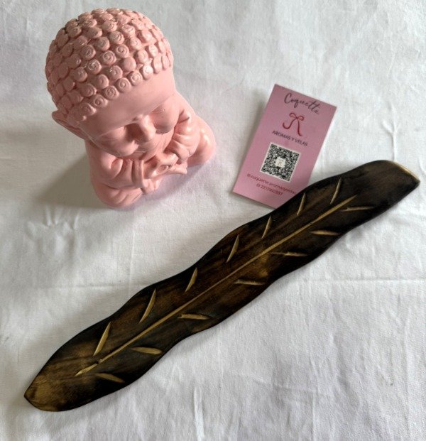 Producto - Porta Sahumerio Pluma