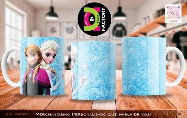 Producto - Taza Frozen - TZ-RT-BL-11OZ-294-MV-ANM-FRO