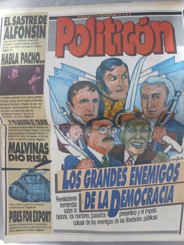 Producto - REVISTA POLITICON N 6