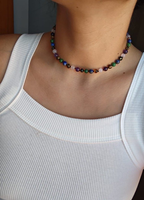 Producto - COLLAR PIEDRAS COMBINADAS. 38CM. ÁMBAR BÁLTICO IMPORTADO