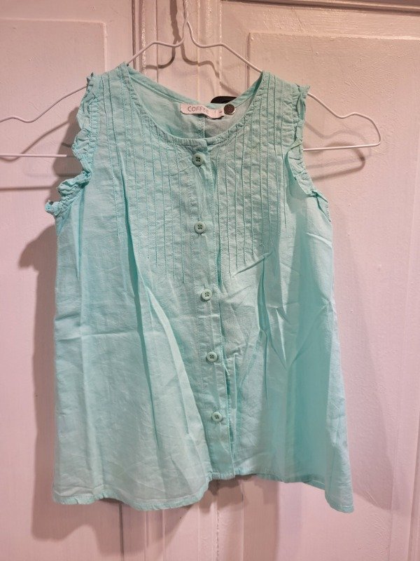 Producto - Musculosa COFFEE verde agua Talle 4 años- PRECIO: 7X
