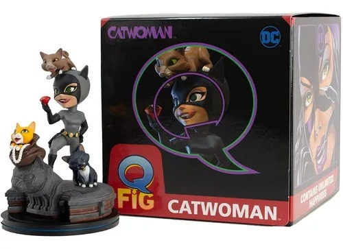 Producto - Dc Comics Catwoman Q Fig Qmx Original