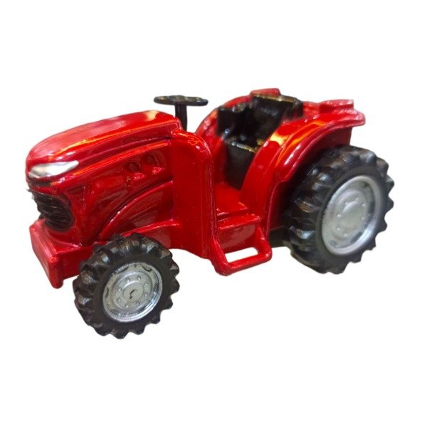 Producto - Tractor Rojo Sacapuntas De Coleccion Metalico Vintage 673a