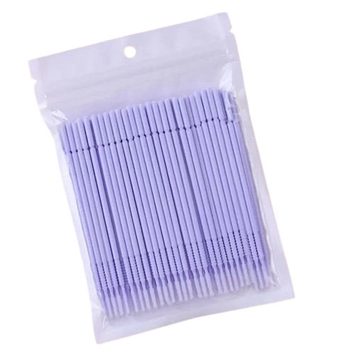 Producto - Microhisopos Punta Larga Colores surtidos x100 pcs - Eloise
