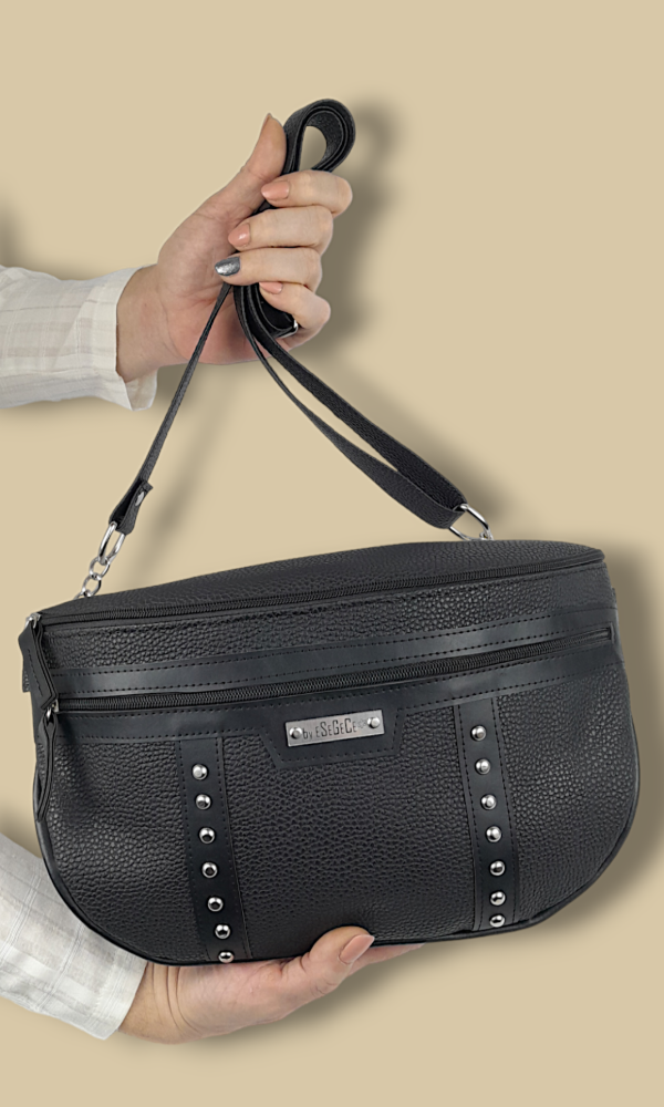 Producto - BANDOLERA - RIÑONERA KIARA BLACK