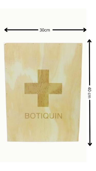 Producto - Botiquín madera Primeros Auxilios (grande)