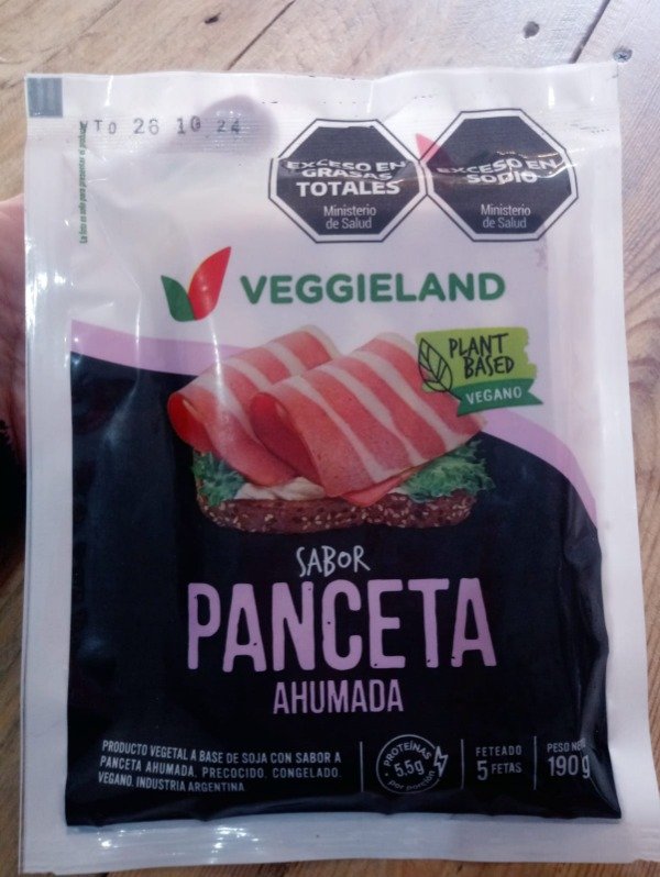 Producto - Panceta veggieland x200gr