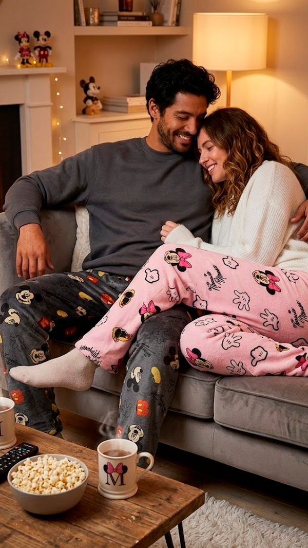 Producto - Pant Polar Pareja Mickey y minnie