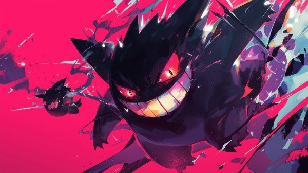 Producto - Playmat Mousepad 60x34 CM - Pokemon - Gengar - Industria Nacional