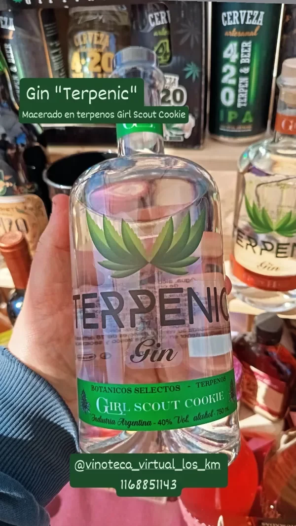 Producto - Gin Terpenic -Girl Scout Cookie -