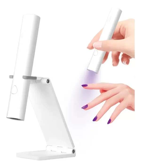 Producto - Lampara Cabina Uv Led Inalámbrica Profesional City Girl Gel Color Blanco