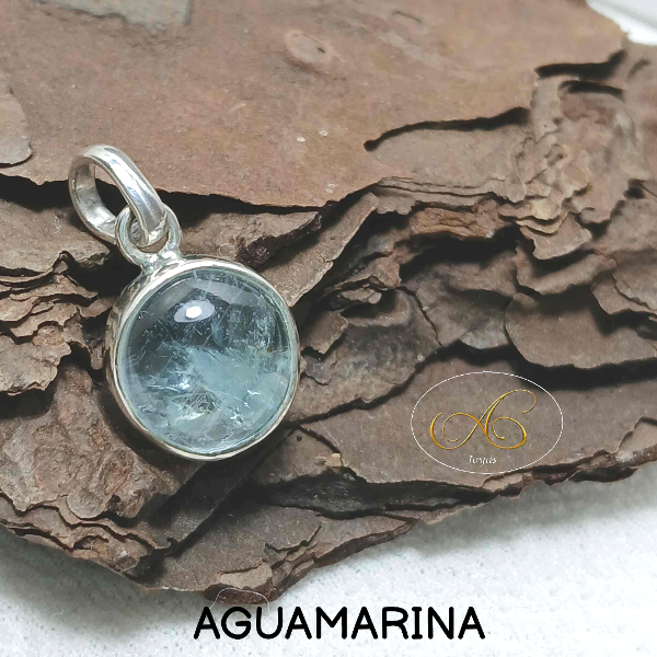 Producto - Dije aguamarina 3
