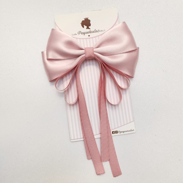 Producto - Maxi Moño Clara Rosa Envejecido