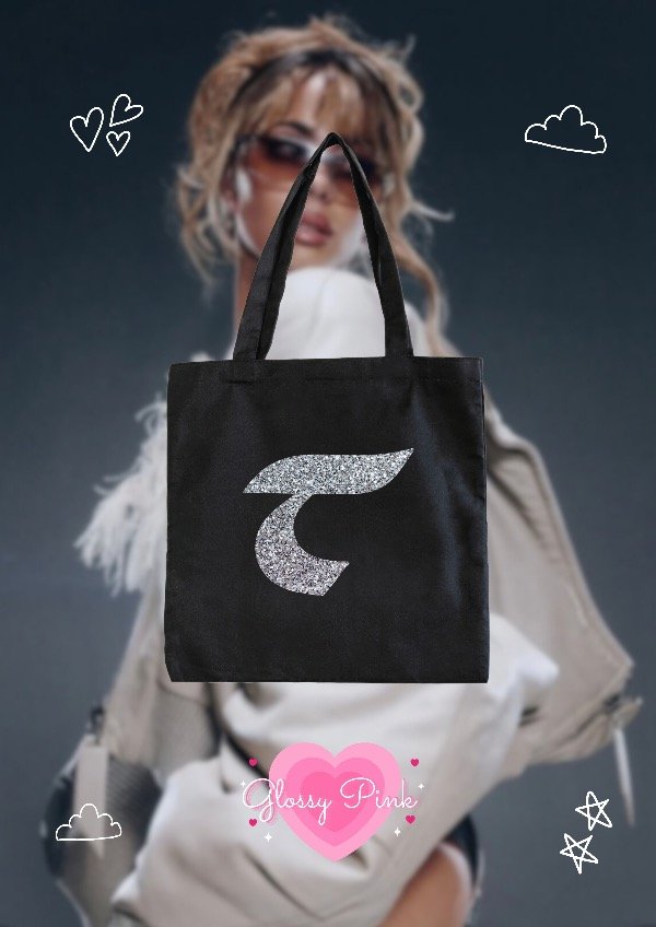 Producto - Tote Bag T - VINILO TEXTIL GLITTER