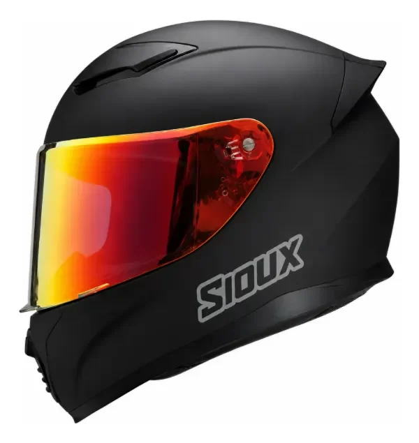 Producto - Casco Moto Sioux Roader Negro Mate TALLE L - 1