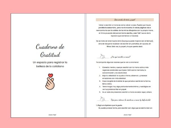 Producto - Cuaderno de Gratitud - 1
