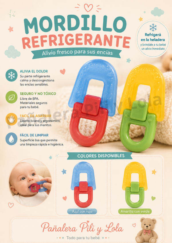 Producto - Mordillo refrigerante helado paleta