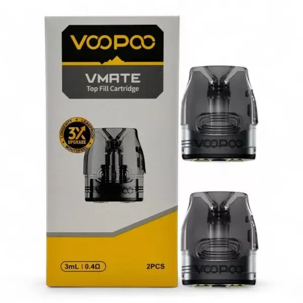 Producto - (POD/CARTUCHO) VOOPOO VMATE TOP FILL V3 CARTRIDGE 0.4OHM 3ML 2PCS