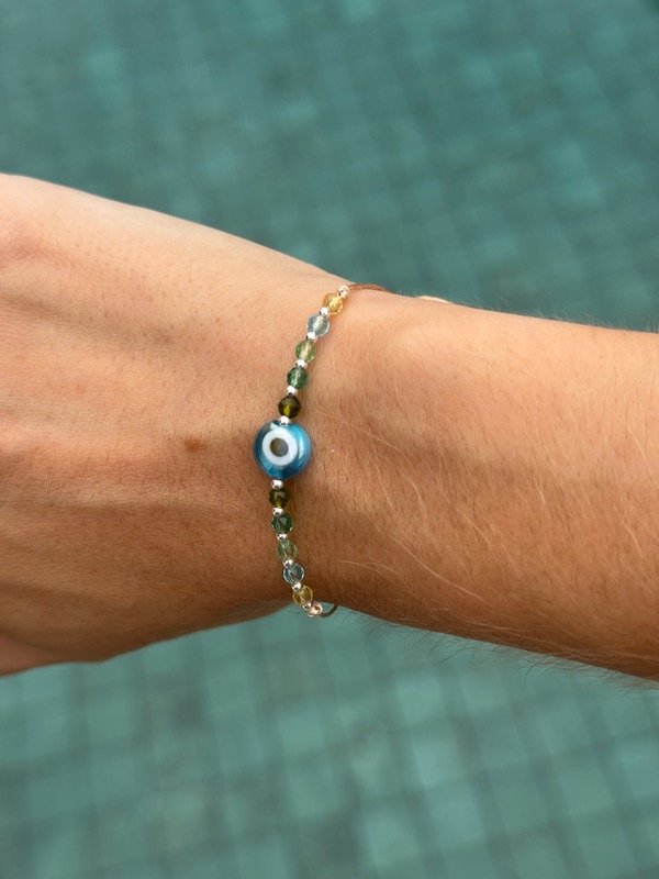 Producto - PULSERA OJO TURCO VERDES