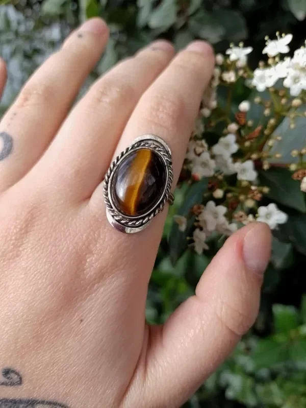Producto - Anillo Ojo de Tigre