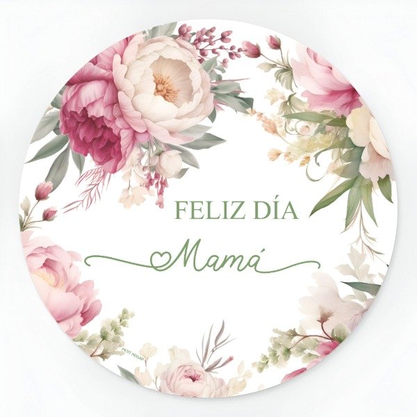 Producto - Pack x 24 Platos De Sitio De Papel "Dia De La Madre"