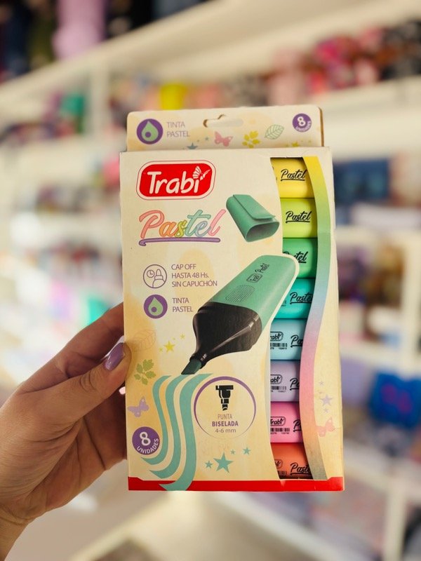 Producto - Pack Resaltadores Trabi x 8 colores