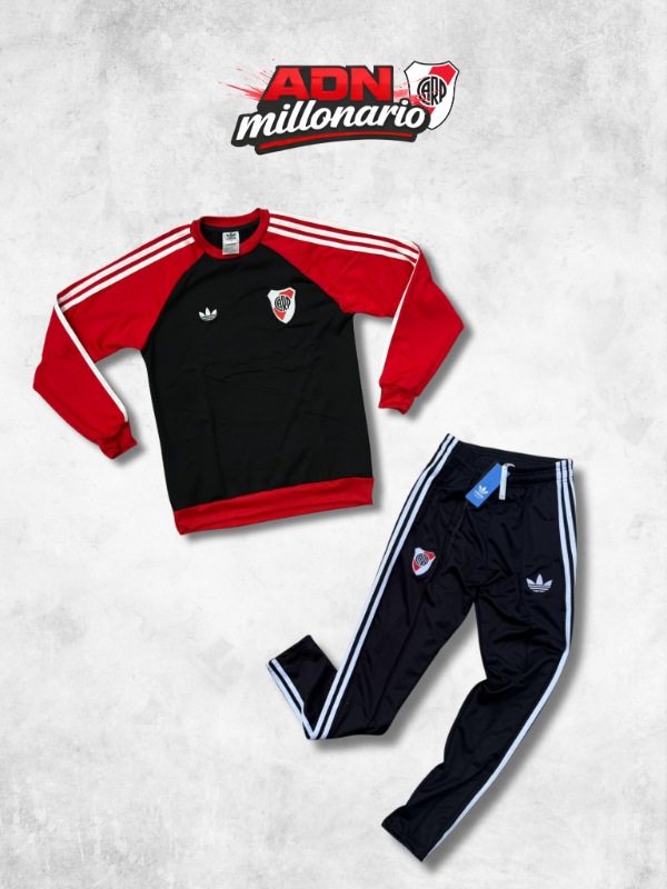 Producto - Conjunto Linea Retro 2026 (Buzo Negro)