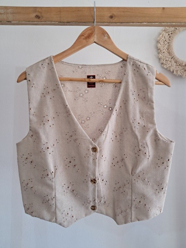 Producto - Chaleco Maru Beige