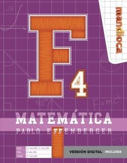 Producto - MATEMATICA F4 - ES 3 ES 4 - 9789878062723