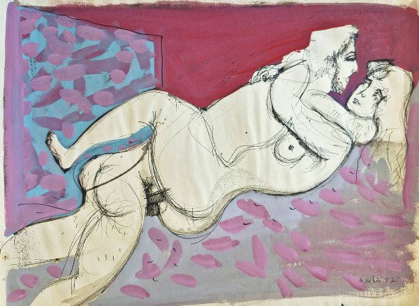 Producto - Rubió, Nicolás - Serie erótica (técnicas mixtas)