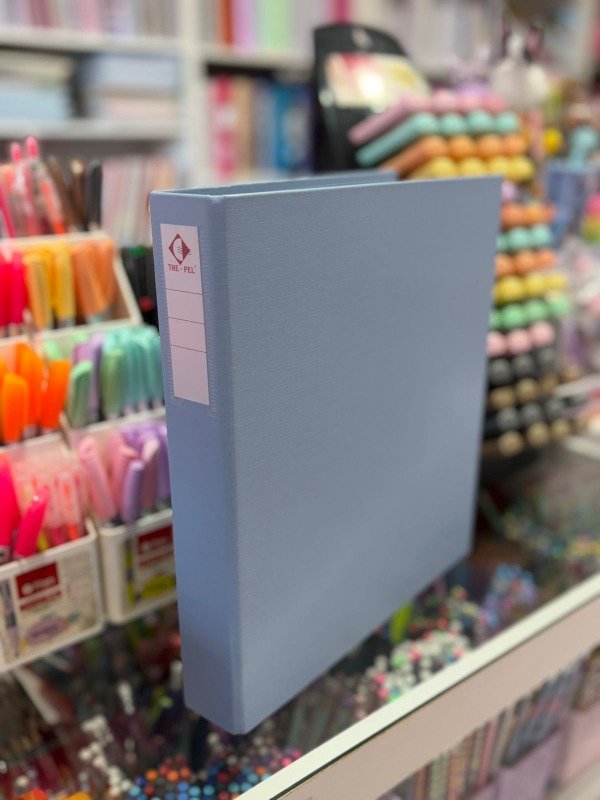 Producto - Carpeta A4 2x40 the pel - celeste pastel