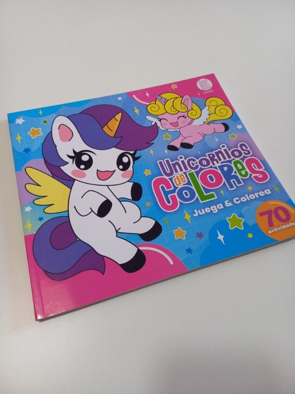 Producto - Unicornios de colores - 70 actividades - 0