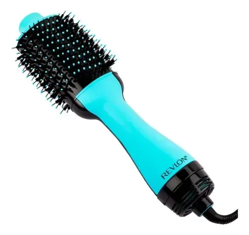 Producto - Revlon Salon One Step Cepillo Secador Voluminizador Pelo Color Verde Azulado