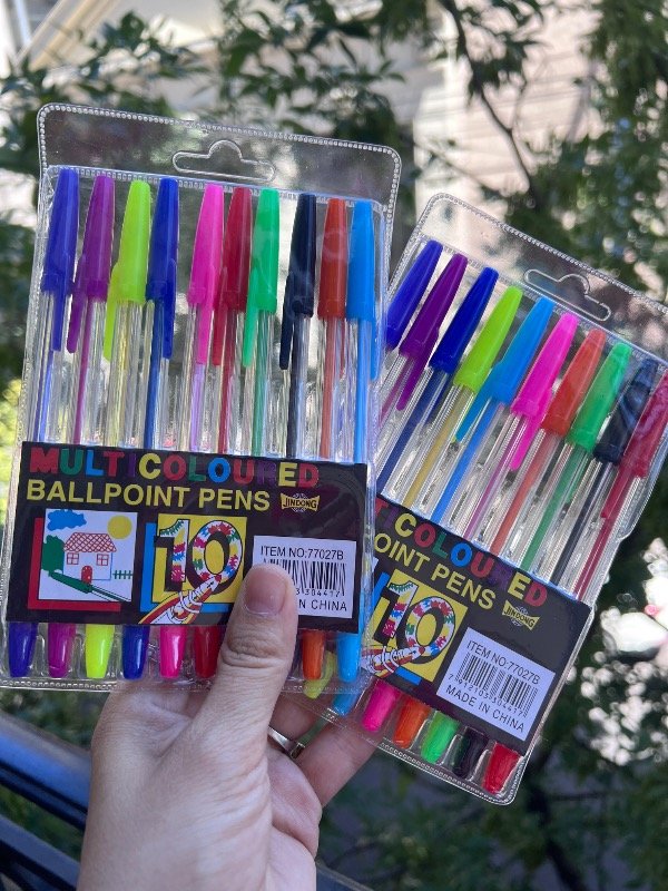 Producto - 5 set de 10 lapiceras cu