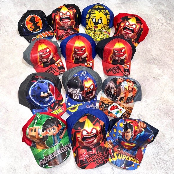 Producto - Gorras animadas nenes l