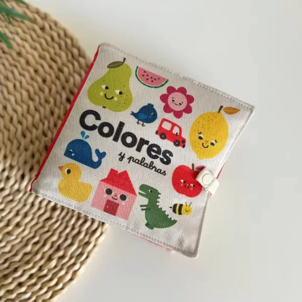 Producto - Libro sensorial "colores y palabras"