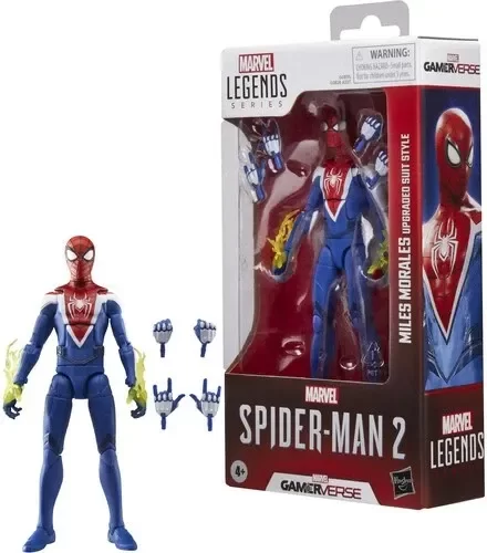 Producto - Figura Hasbro Marvel Legends Gamerverse Spiderman 2 Miles Morales Nuevo