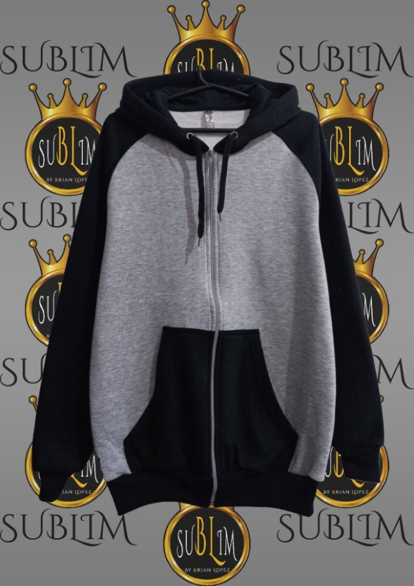 Producto - CAMPERAS CANGURO RANGLAN DE ADULTO SUBLIMABLES