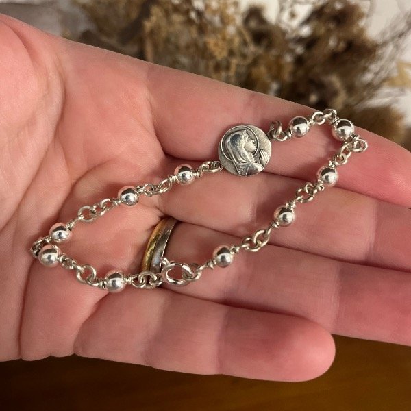 Producto - Pulsera denario de plata - 4