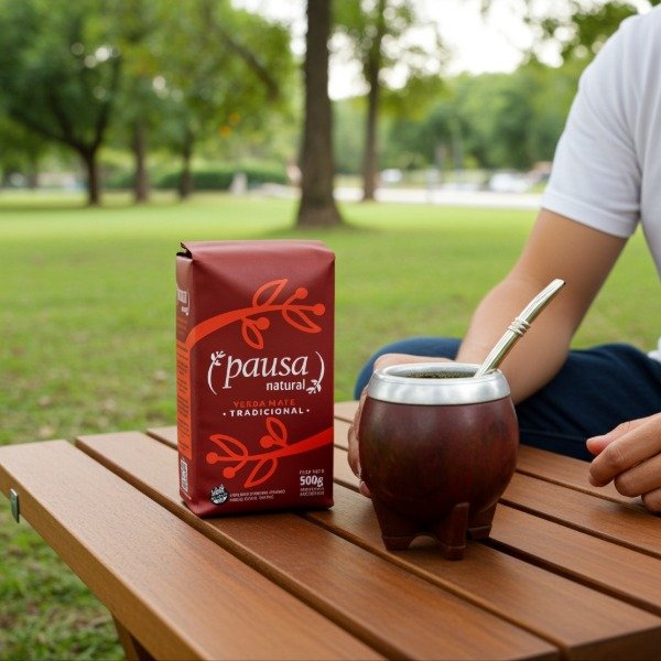 Producto - Yerba Mate Pausa Natural Tradicional x 500 grs (Linea Jesper)