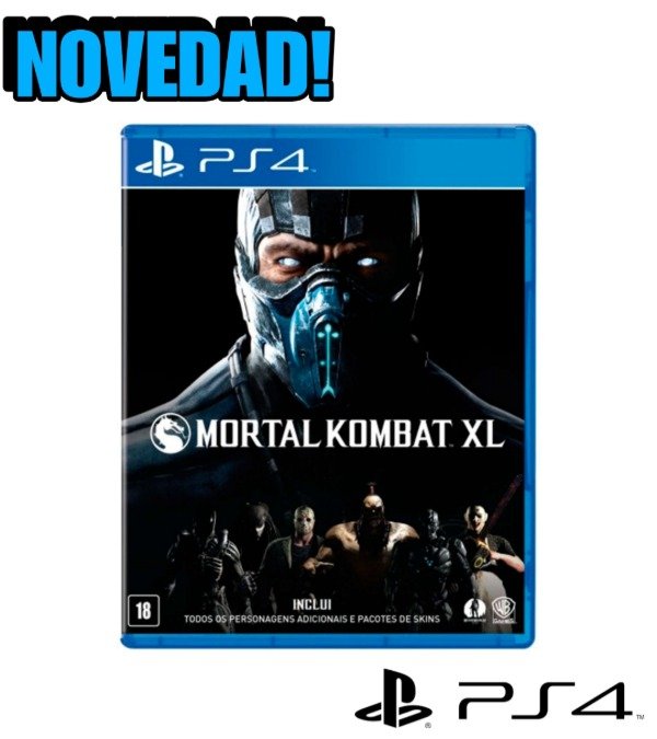 Producto - Mortal Kombat XL Físico Nuevo PS4