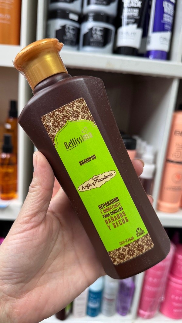 Producto - shampoo árgan y macadamia bellísima 270ml